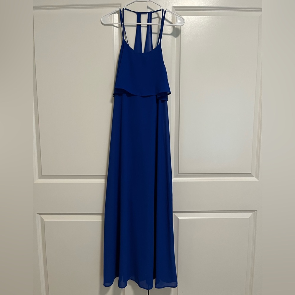 Gianni Bini Royal Blue Maxi Dress